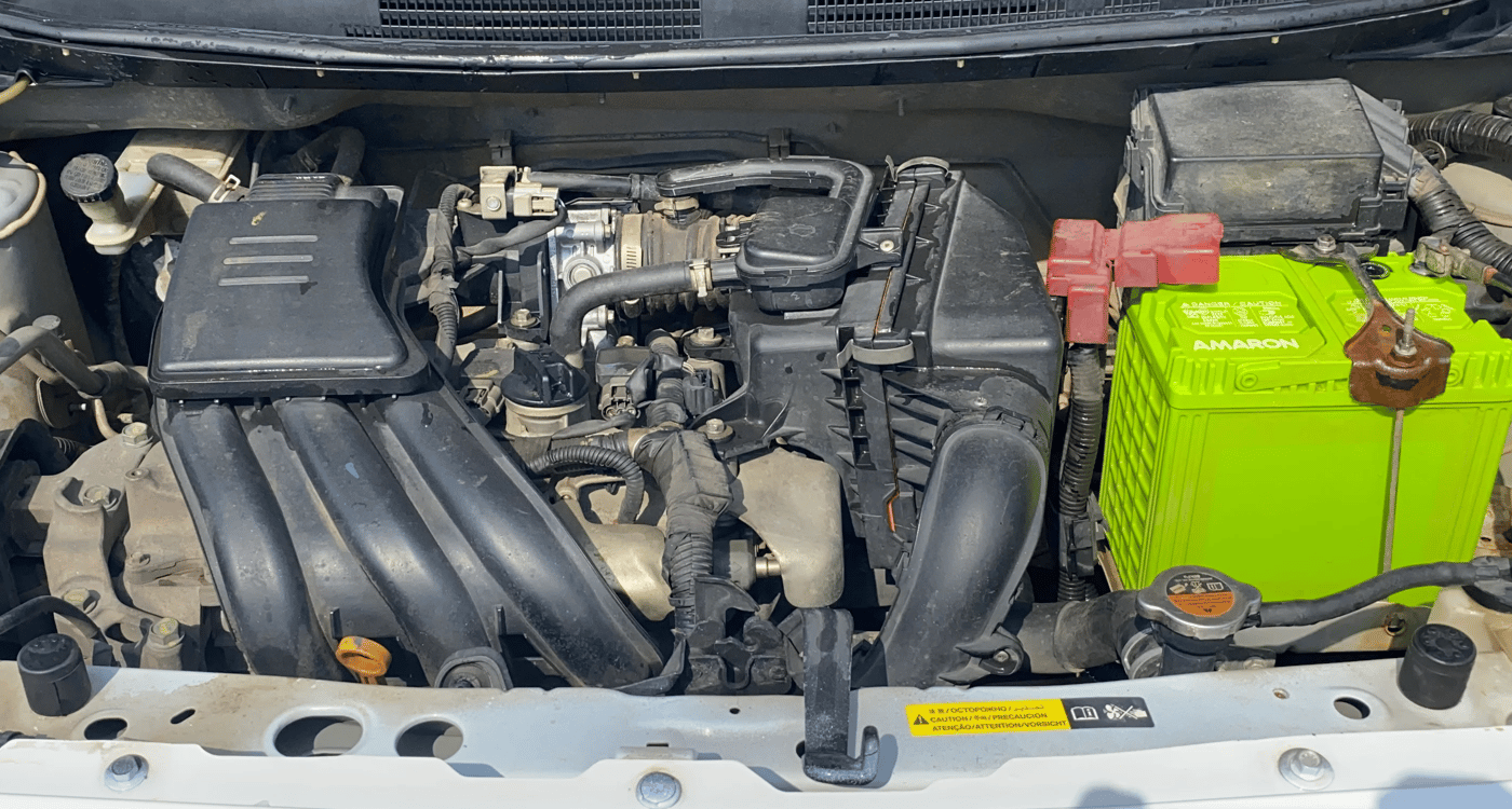 2018 Nissan Micra Active XV, Petrol, Manual, 77,183 km, Engine View