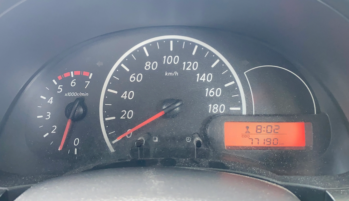 2018 Nissan Micra Active XV, Petrol, Manual, 77,183 km, Odometer Image