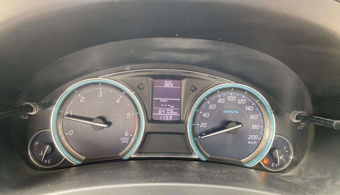 2016 Maruti Ciaz ZDI SHVS, Diesel, Manual, 64,691 km, Odometer Image