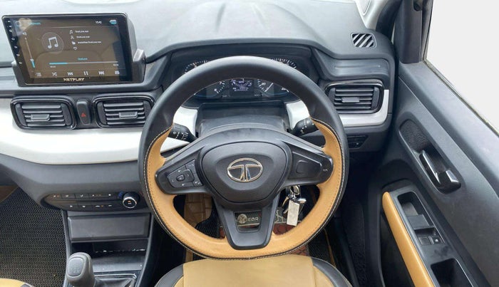 2022 Tata PUNCH PURE MT, Petrol, Manual, 12,322 km, Steering Wheel Close Up