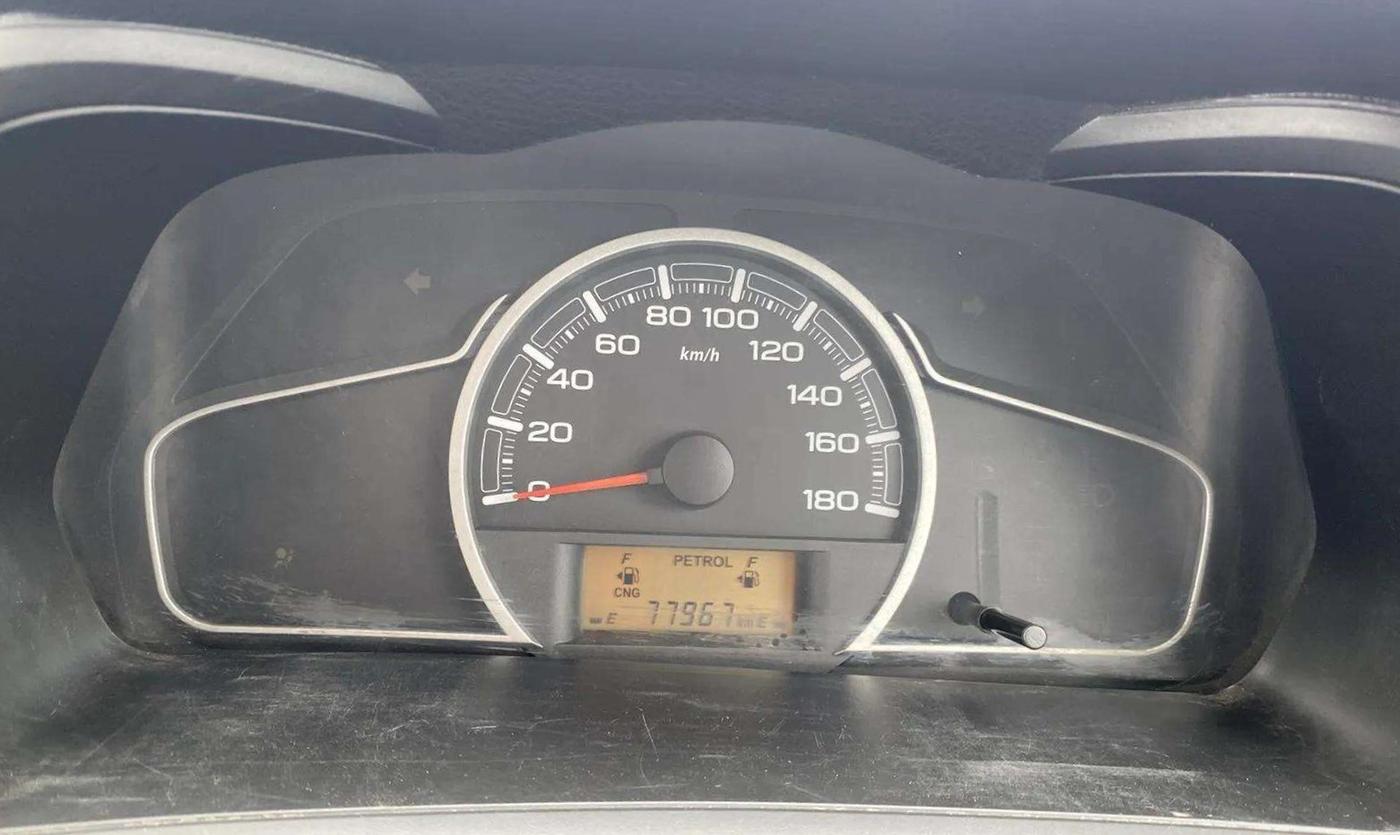 2020 Maruti Alto LXI CNG, CNG, Manual, 77,929 km, Odometer Image