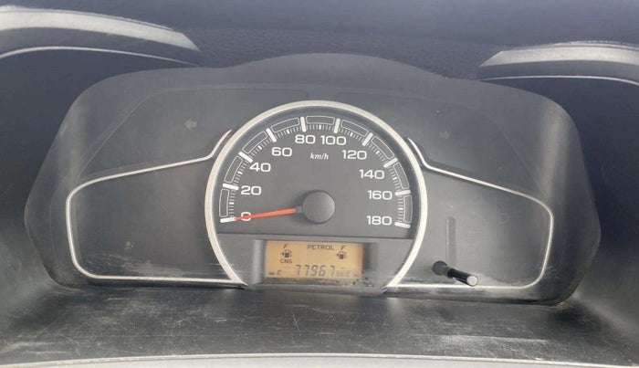 2020 Maruti Alto LXI CNG, CNG, Manual, 77,929 km, Odometer Image