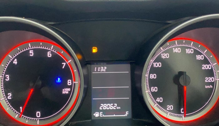 2020 Maruti Swift VXI, Petrol, Manual, 28,017 km, Odometer Image
