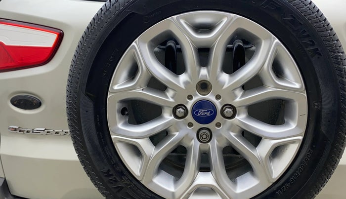 2015 Ford Ecosport TITANIUM 1.5L PETROL AT, Petrol, Automatic, 90,616 km, Spare Tyre