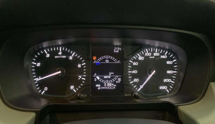 2021 Tata PUNCH ADVENTURE MT, Petrol, Manual, 31,883 km, Odometer Image