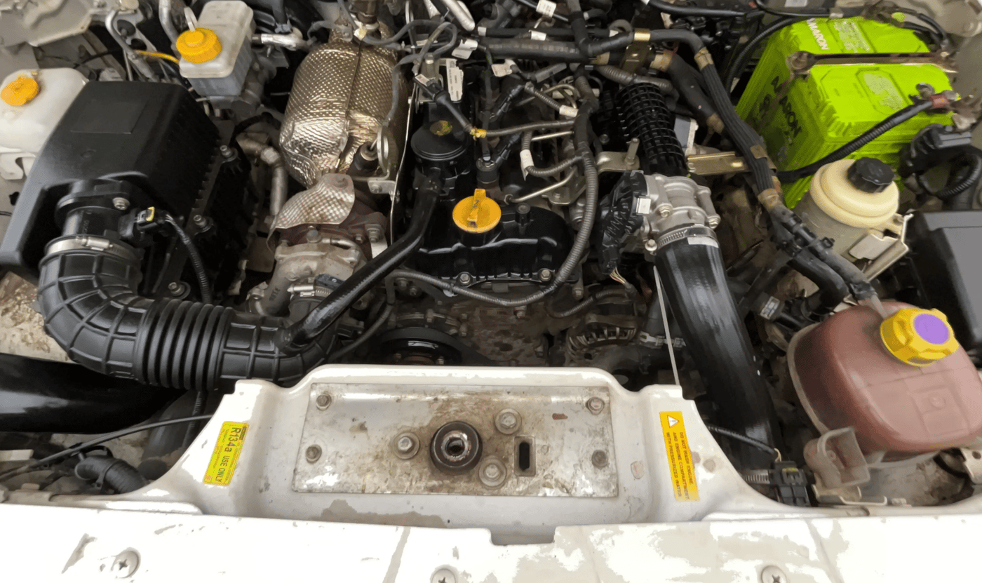 2021 Mahindra Bolero B6 (O), Diesel, Manual, 48,457 km, Engine View