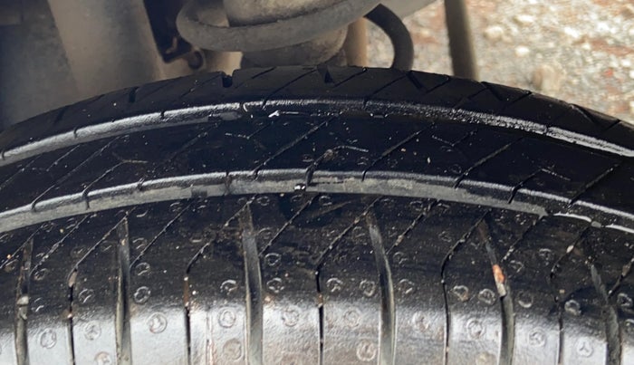 2017 Maruti Alto K10 VXI (O) AMT, Petrol, Automatic, 20,751 km, Left Rear Tyre Tread