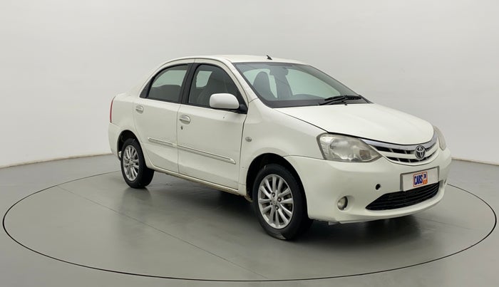 2011 Toyota Etios V, Petrol, Manual, 45,599 km, Right Front Diagonal