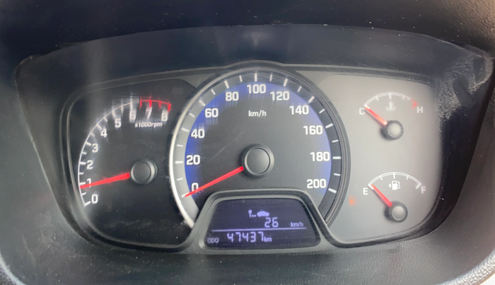 2015 Hyundai Xcent SX 1.2, Petrol, Manual, 47,433 km, Odometer Image