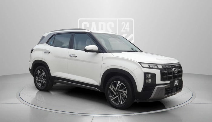 2024 Hyundai Creta SX (O) 1.5 TURBO DCT, Petrol, Automatic, 12,352 km, Right Front Diagonal