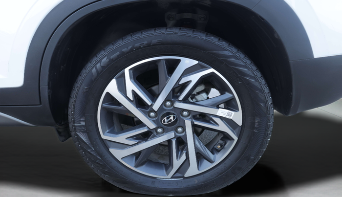 2024 Hyundai Creta SX (O) 1.5 TURBO DCT, Petrol, Automatic, 12,363 km, Left Rear Wheel