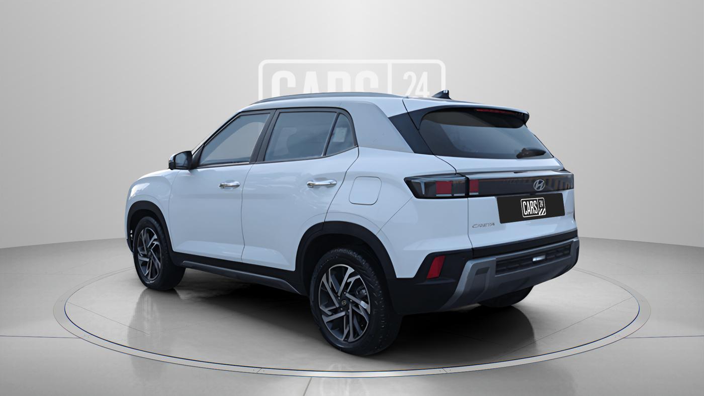 2024 Hyundai Creta SX (O) 1.5 TURBO DCT, Petrol, Automatic, 12,363 km, Left Back Diagonal