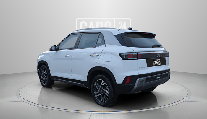 2024 Hyundai Creta SX (O) 1.5 TURBO DCT, Petrol, Automatic, 12,363 km, Left Back Diagonal