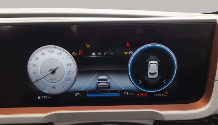 2024 Hyundai Creta SX (O) 1.5 TURBO DCT, Petrol, Automatic, 12,352 km, Odometer Image