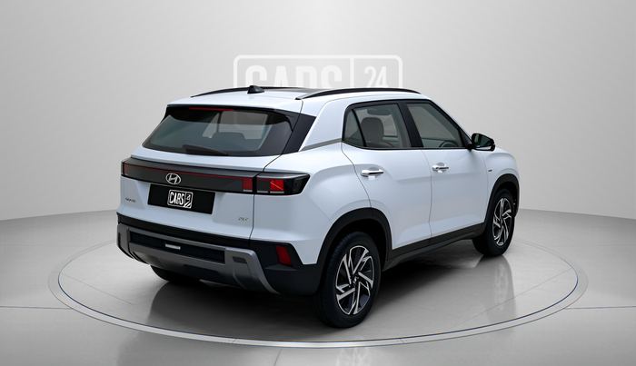 2024 Hyundai Creta SX (O) 1.5 TURBO DCT, Petrol, Automatic, 12,363 km, Right Back Diagonal