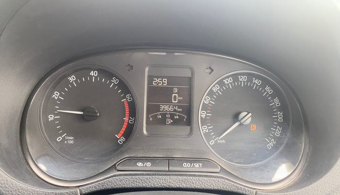 2021 Skoda Rapid 1.0 AMBITION TSI MT, Petrol, Manual, 39,688 km, Odometer Image