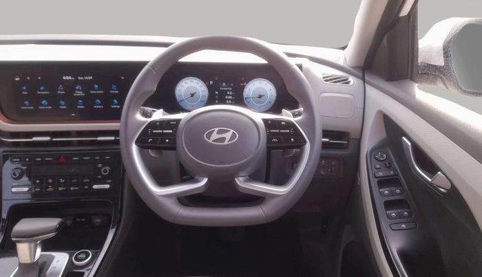 2024 Hyundai Creta SX (O) 1.5 TURBO DCT, Petrol, Automatic, 7,679 km, Steering Wheel Close Up