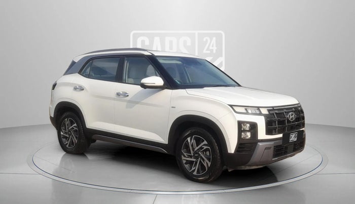 2024 Hyundai Creta SX (O) 1.5 TURBO DCT, Petrol, Automatic, 7,679 km, Right Front Diagonal