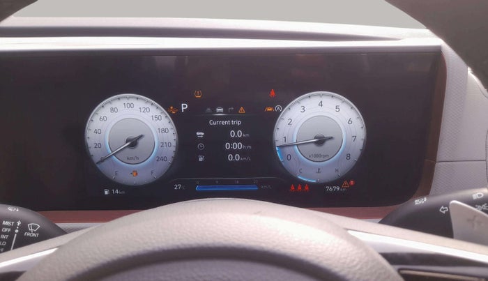 2024 Hyundai Creta SX (O) 1.5 TURBO DCT, Petrol, Automatic, 7,679 km, Odometer Image