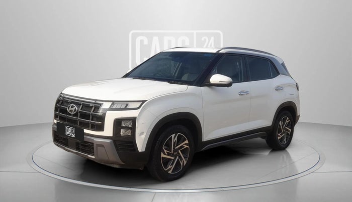 2024 Hyundai Creta SX (O) 1.5 TURBO DCT, Petrol, Automatic, 7,679 km, Left Front Diagonal