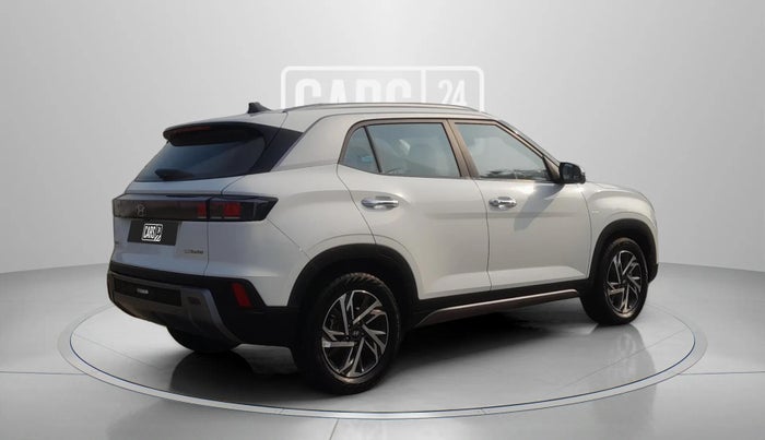 2024 Hyundai Creta SX (O) 1.5 TURBO DCT, Petrol, Automatic, 7,679 km, Right Back Diagonal
