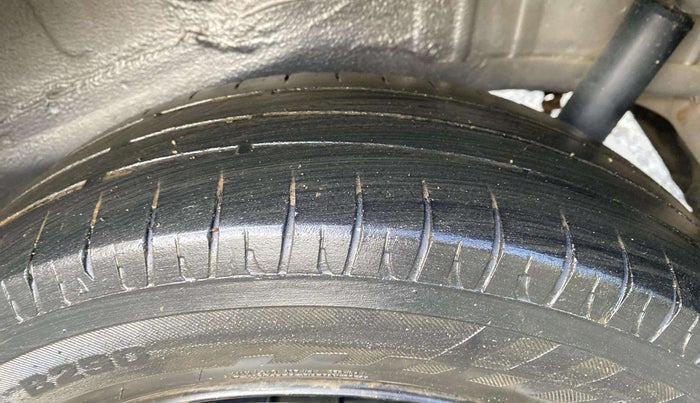 2017 Maruti Wagon R 1.0 VXI, Petrol, Manual, 59,052 km, Left Rear Tyre Tread