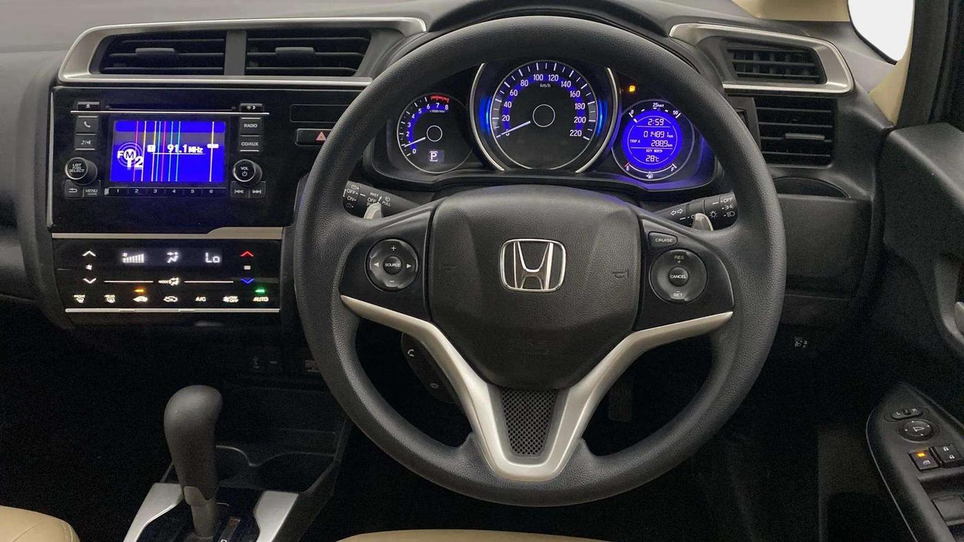 2019 Honda Jazz 1.2L I-VTEC V CVT, Petrol, Automatic, 14,880 km, Steering Wheel Close Up