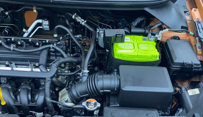 2019 Hyundai Elite i20 ASTA (O) CVT, Petrol, Automatic, 22,808 km, Engine View - Left