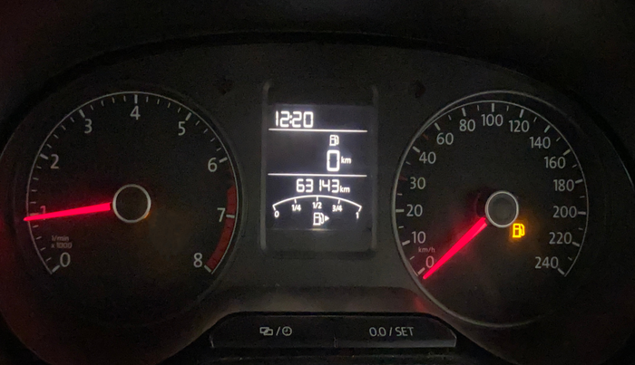 2015 Volkswagen Polo HIGHLINE1.2L, Petrol, Manual, 63,107 km, Odometer Image