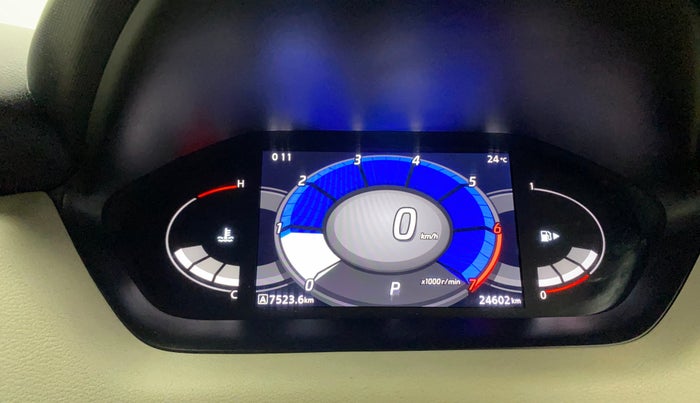 2022 Nissan MAGNITE XV TURBO CVT, Petrol, Automatic, 24,601 km, Odometer Image