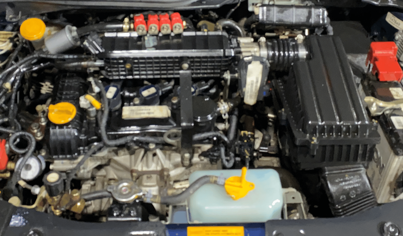 2023 Tata ALTROZ XM PLUS SUNROOF, CNG, Manual, 16,224 km, Engine View