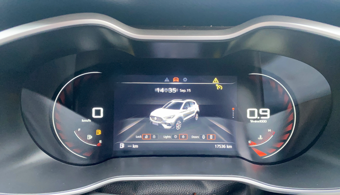 2022 MG ASTOR SHARP 1.5 MT, Petrol, Manual, 17,521 km, Odometer Image