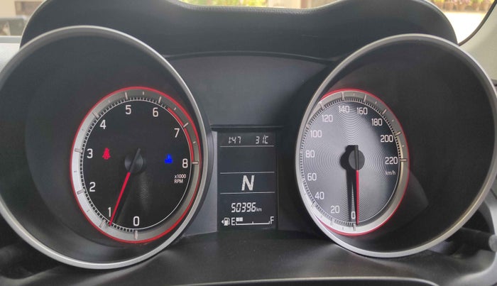 2022 Maruti Swift VXI AMT, Petrol, Automatic, 50,396 km, Odometer Image