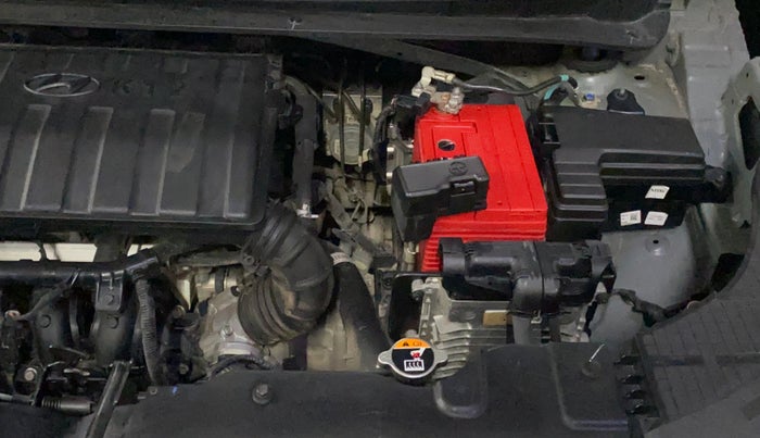 2023 Hyundai EXTER SX(O) CONNECT 1.2 AMT, Petrol, Automatic, 19,232 km, Engine View - Left