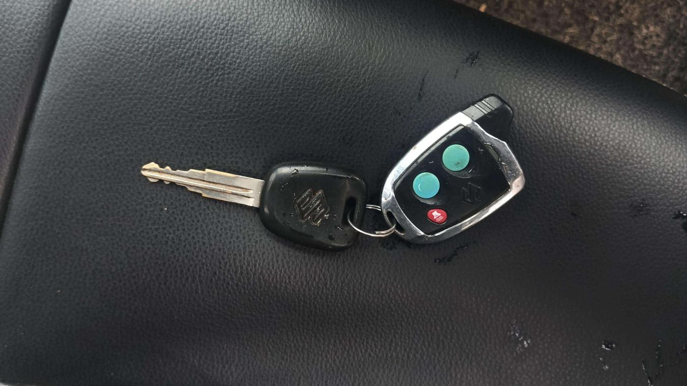 2014 Maruti Alto 800 LXI CNG, CNG, Manual, 75,038 km, Key Close Up