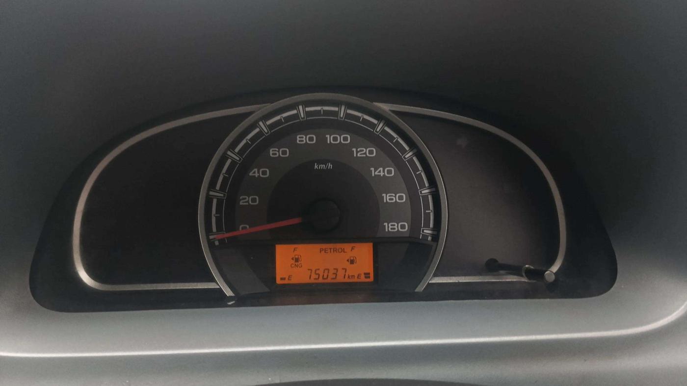 2014 Maruti Alto 800 LXI CNG, CNG, Manual, 75,038 km, Odometer Image