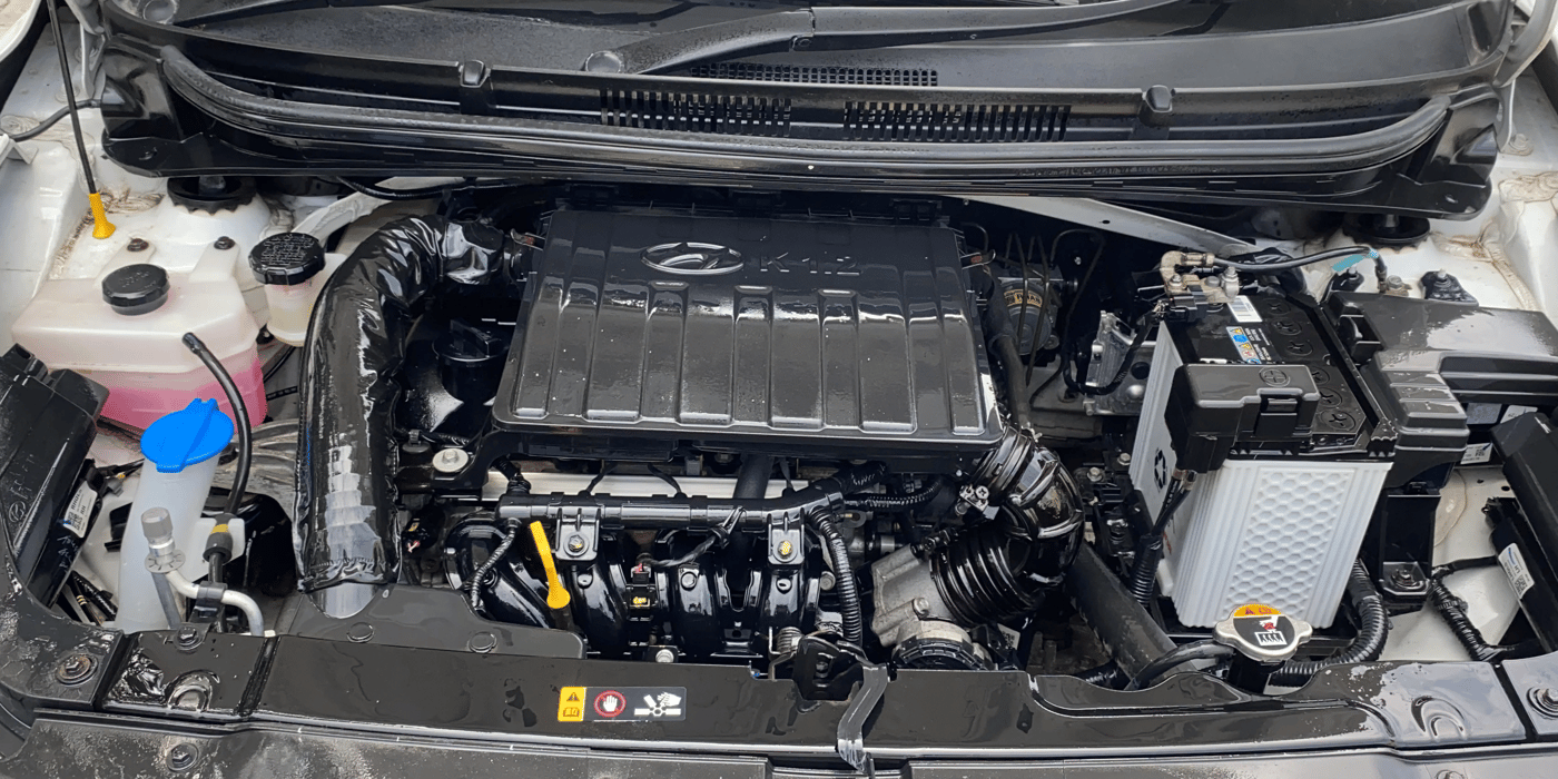2022 Hyundai GRAND I10 NIOS SPORTZ 1.2 KAPPA VTVT, Petrol, Manual, 14,475 km, Engine View