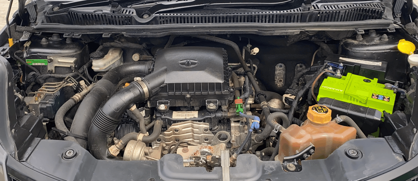 2019 Tata NEXON XZ PLUS PETROL, Petrol, Manual, 97,556 km, Engine View