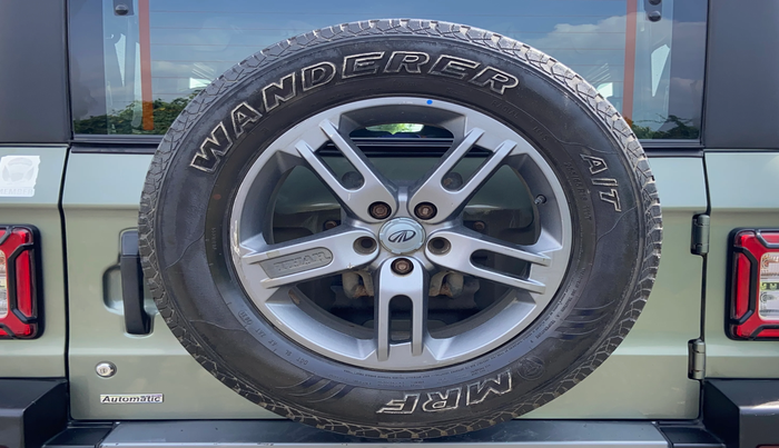 2021 Mahindra Thar LX PETROL HT 4WD AT, Petrol, Automatic, 58,909 km, Spare Tyre