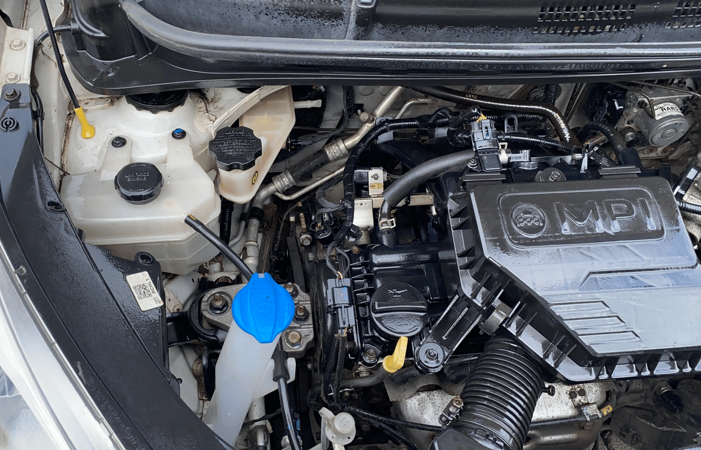 2020 Hyundai NEW SANTRO SPORTZ AMT, Petrol, Automatic, 40,255 km, Engine View - Right