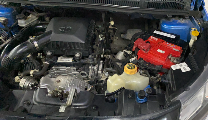 2020 Tata NEXON XZ PLUS (O) PETROL DUAL TONE, Petrol, Manual, 61,167 km, Engine View - Left