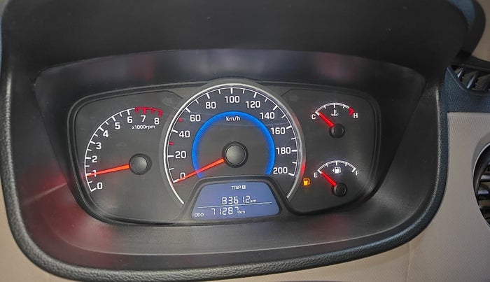 2018 Hyundai Grand i10 MAGNA 1.2 KAPPA VTVT CNG, CNG, Manual, 71,290 km, Odometer Image