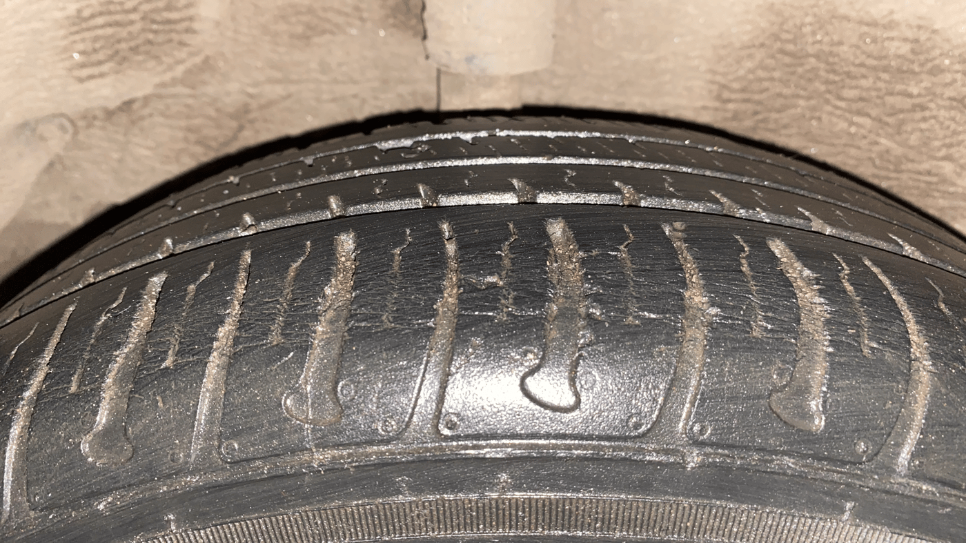 2016 Tata Zest XE PETROL, Petrol, Manual, 43,908 km, Left Front Tyre Tread