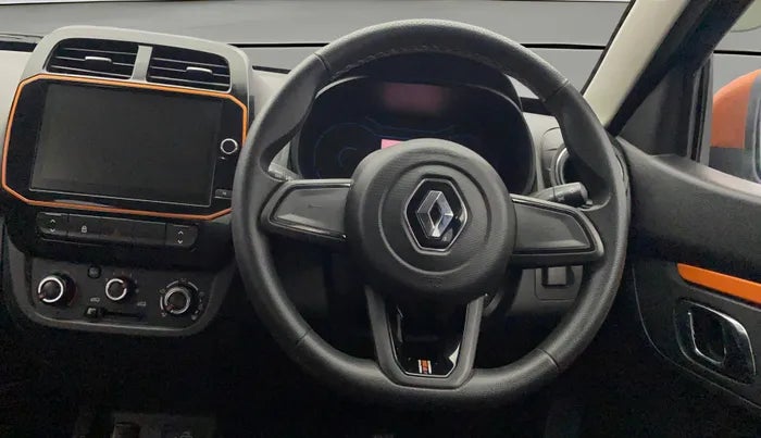 2019 Renault Kwid CLIMBER 1.0 AMT, Petrol, Automatic, 35,136 km, Steering Wheel Close Up