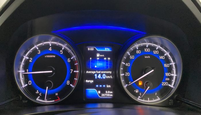 2020 Maruti Baleno ZETA PETROL 1.2, Petrol, Manual, 26,737 km, Odometer Image