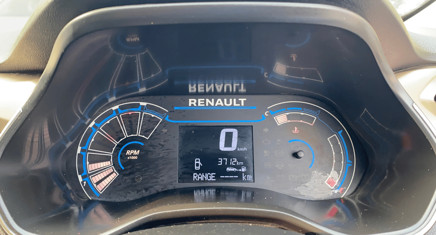 2022 Renault Kiger RXT MT, Petrol, Manual, 3,694 km, Odometer Image