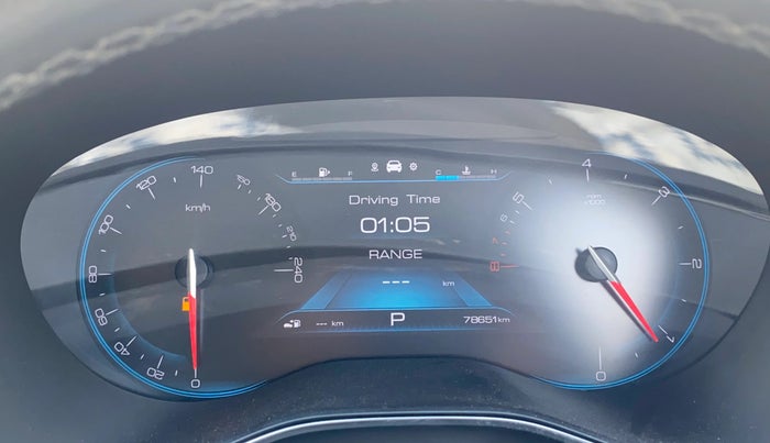 2021 MG HECTOR SHARP 1.5 PETROL CVT, Petrol, Automatic, 78,642 km, Odometer Image