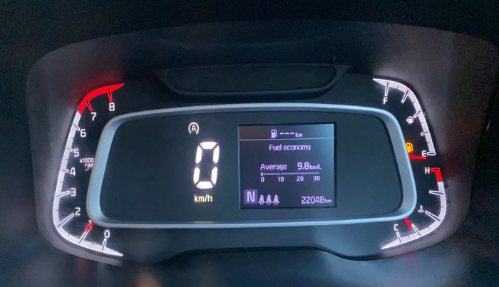 2023 KIA SONET HTK PLUS 1.0 IMT, Petrol, Manual, 22,001 km, Odometer Image