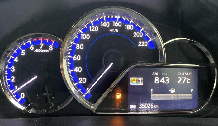 2021 Toyota YARIS G CVT, Petrol, Automatic, 35,024 km, Odometer Image