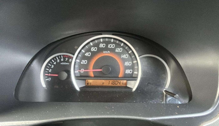 2010 Maruti Wagon R 1.0 VXI, Petrol, Manual, 1,18,037 km, Odometer Image